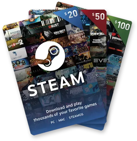 Gdzie kupić kartę Steam lub doładowanie portfela?