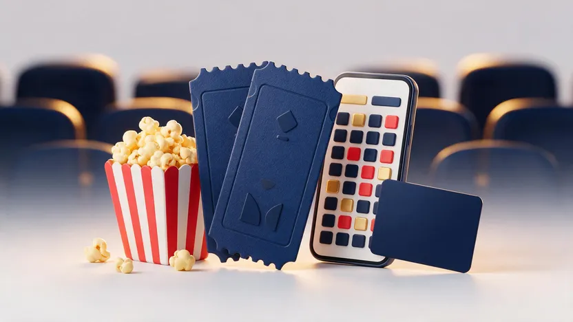 Bilety do kina, popcorn i telefon z wyborem miejsc na sali