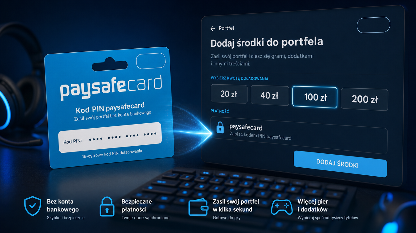 Czy paysafecard działa na Steam? Co się zmieniło w 2026