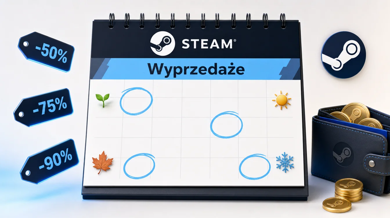 Wyprzedaże Steam 2026 — kalendarz dat i festiwali